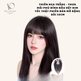[MÁI THƯA] MÁI THẬT 4D DÊT KIM THIÊN NGA TRẮNG SIZE 7X11/25CM