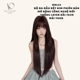 [DỆT KIM] DKL14 THẲNG LAYER 75CM DA ĐẦU LỚN