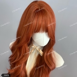 C0475 XOĂN SÓNG MÁI THƯA CAM GẠCH