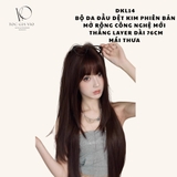[DỆT KIM] DKL14 THẲNG LAYER 75CM DA ĐẦU LỚN