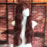 [DỆT KIM] CH2228 XOĂN SÓNG TẦNG 76CM ĐỎ CHERRY