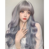 T343F XOĂN DÀI LOLITA XANH MIX TÍM