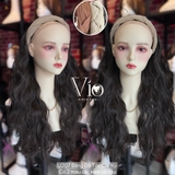 U207 TÓC BĂNG ĐÔ KÈM CÀI XÙ SÓNG