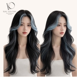 2875 BỘ XOĂN SÓNG ĐEN MÁI XANH