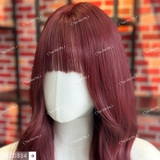 C0334 BỘ XOĂN SÓNG 63CM ĐỎ HOA HỒNG