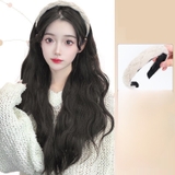 U207 TÓC BĂNG ĐÔ KÈM CÀI XÙ SÓNG