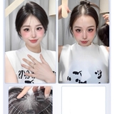 F392 MÁI M TÀNG HÌNH TÓC THẬT LƯỚI TIM