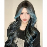 2875 BỘ XOĂN SÓNG ĐEN MÁI XANH