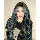 2875 BỘ XOĂN SÓNG ĐEN MÁI XANH