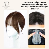 [MÁI THƯA] MÁI THẬT 4D DÊT KIM THIÊN NGA TRẮNG SIZE 7X11/25CM