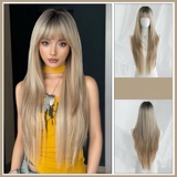 C0461 BỘ THẲNG MÀU GOLDEN SAND NHUỘM CHÂN (VÀNG CÁT)