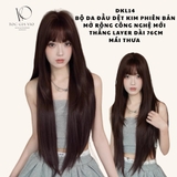 [DỆT KIM] DKL14 THẲNG LAYER 75CM DA ĐẦU LỚN