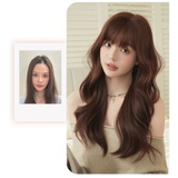 C0547 BỘ DỢN SÓNG 62CM HỒNG ĐẬU TRẦM
