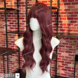 C0334 BỘ XOĂN SÓNG 63CM ĐỎ HOA HỒNG