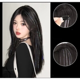 LIGHT TÓC MIX KIM TUYẾN BẠC 60CM