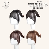 MÁI 3D TÓC THẬT SIZE 4X8CM
