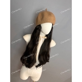 MZ81 MŨ NỒI DẠ TÓC XOĂN 50CM