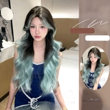 ML8121 BỘ XOĂN SÓNG NÂU OMBRE XANH MINT