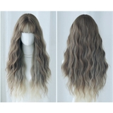 D38C BỘ XÙ SÓNG XÁM NÂU OMBRE BẠCH KIM