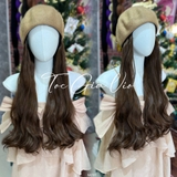MZ81 MŨ NỒI DẠ TÓC XOĂN 50CM