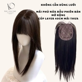 CH2129 MÁI HÓI DỆT KIM TÓC GIẢ 40CM