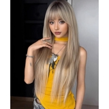 C0461 BỘ THẲNG MÀU GOLDEN SAND NHUỘM CHÂN (VÀNG CÁT)