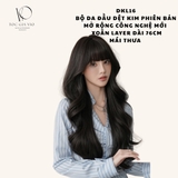 [DỆT KIM] DKL16 XOĂN TẦNG 75CM DA ĐẦU LỚN