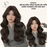 CH1832 BỘ XOĂN CAO THƯỢNG HẢI MÁI BAY NÂU ĐEN