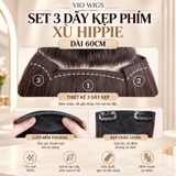 3DX - SET 3 DÃY KẸP XÙ SÓNG 60CM