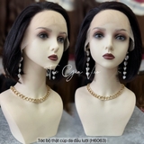 H6063 TÓC THẬT CÚP DA ĐẦU LƯỚI