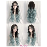 ML8121 BỘ XOĂN SÓNG NÂU OMBRE XANH MINT