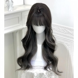 CH2063-7 -MÁI HÓI DỆT KIM XOĂN DÀI LIGHT KHÓI