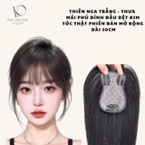 [MÁI THƯA] MÁI THẬT 4D DÊT KIM THIÊN NGA TRẮNG SIZE 7X11/25CM