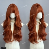 C0475 XOĂN SÓNG MÁI THƯA CAM GẠCH