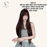 [DỆT KIM] DKL14 THẲNG LAYER 75CM DA ĐẦU LỚN