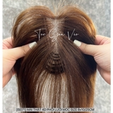 IS071 MÁI THẬT 4D PHỐI LƯỚI SAO MÓC TAY SIZE 8x10/25CM