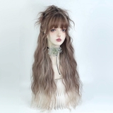 D38C BỘ XÙ SÓNG XÁM NÂU OMBRE BẠCH KIM