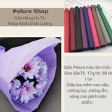 Giấy Pelure Đơn Sắc Size 50*75 (TÚI 50 TỜ)