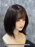 6225 TÓC THẬT DỆT KIM MÓC LƯỚI TRÁN 30CM