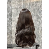 ML8159 XOĂN LAYER MÁI BAY 60CM NÂU ĐEN