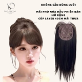 CH2129 MÁI HÓI DỆT KIM TÓC GIẢ 40CM
