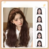 U207 TÓC BĂNG ĐÔ KÈM CÀI XÙ SÓNG