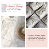 Giấy Pelure Trắng Size 50*75 (TÚI 50 TỜ)
