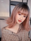 1335 - BỘ CÚP HỒNG CAM NHUỘM CHÂN ĐEN