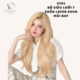 ST03 SIÊU LƯỚI T XOĂN SÓNG LAYER MÀU VÀNG TÂY