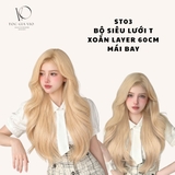 ST03 SIÊU LƯỚI T XOĂN SÓNG LAYER MÀU VÀNG TÂY
