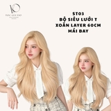 ST03 SIÊU LƯỚI T XOĂN SÓNG LAYER MÀU VÀNG TÂY