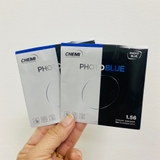 Tròng kính cận/viễn/loạn 1.56asp chemi đổi màu chống ánh sáng xanh thời trang OURESS