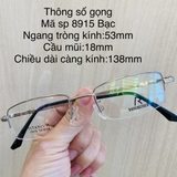 Gọng kính titanium 8912 8915 8917 8918 nửa khung thời trang nam siêu nhẹ siêu bền OURESS