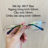 Gọng kính titanium 8912 8915 8917 8918 nửa khung thời trang nam siêu nhẹ siêu bền OURESS